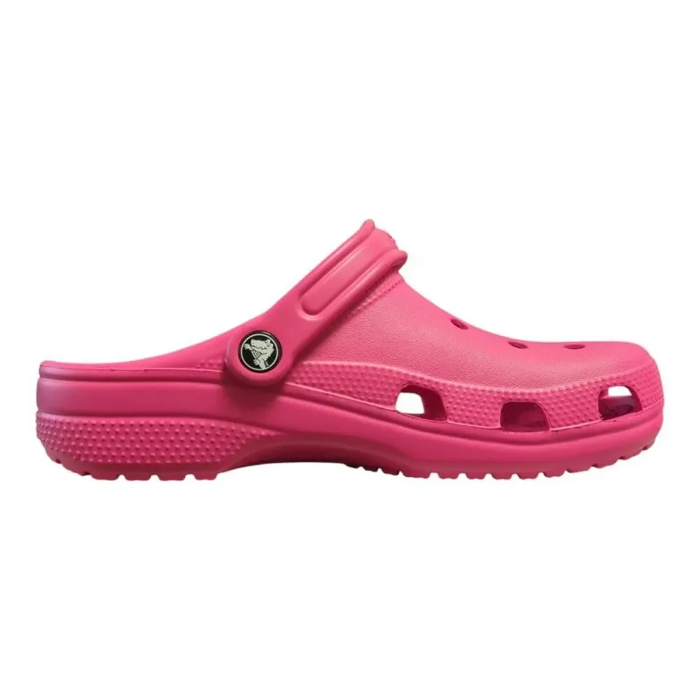 CROCS Classic Clog in Bright Pink/Dragonfruit